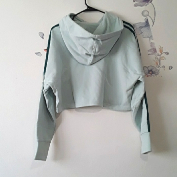 Adidas Hoodie Crop Sweater XS - Picture 7 of 10